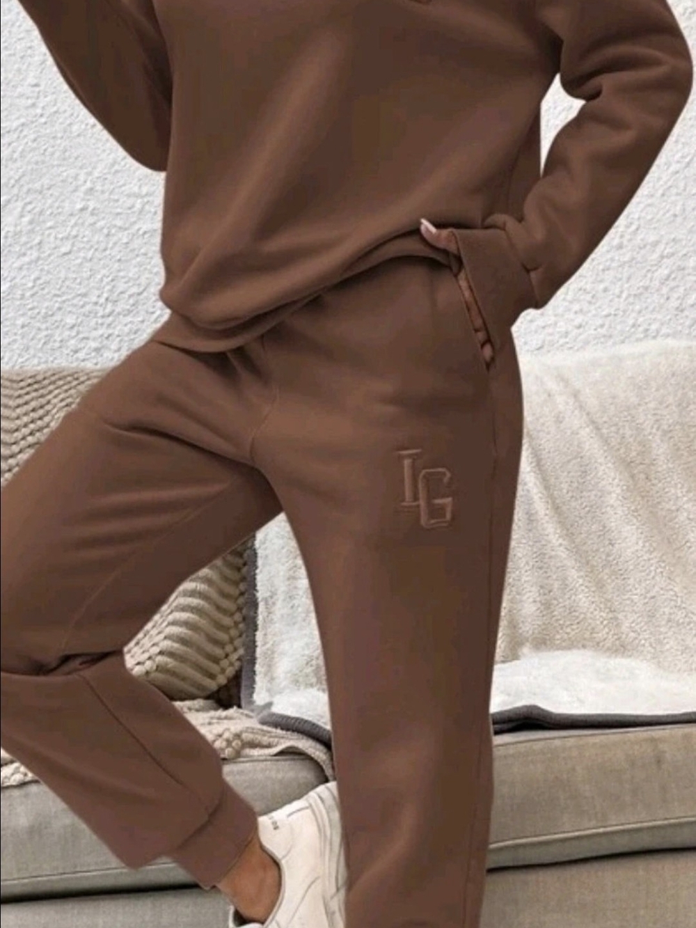 Brown Jogger Pants Like New